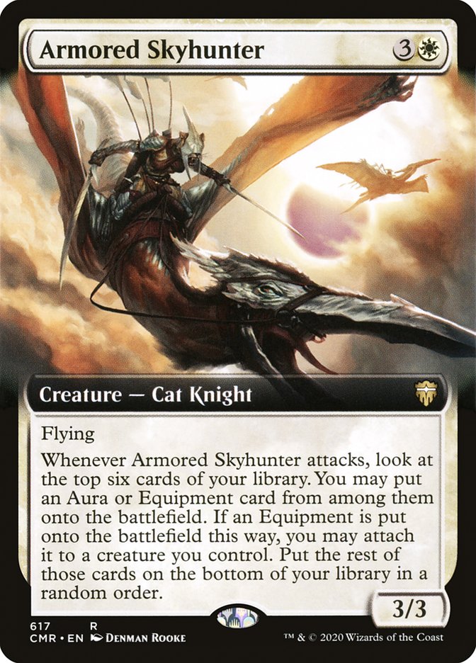 Armored Skyhunter (Extended Art) [Commander Legends] | GrognardGamesBatavia