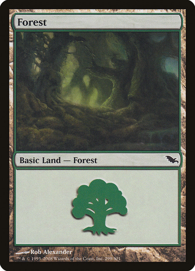 Forest (299) [Shadowmoor] | GrognardGamesBatavia