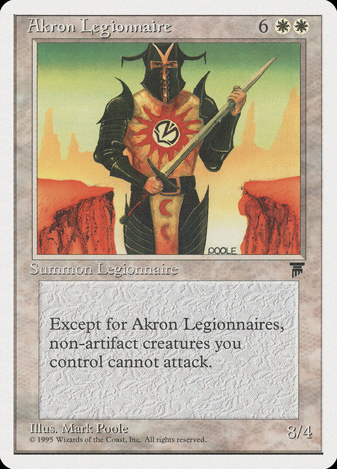 Akron Legionnaire [Chronicles] | GrognardGamesBatavia