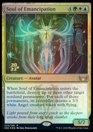 Soul of Emancipation [Streets of New Capenna Prerelease Promos] | GrognardGamesBatavia