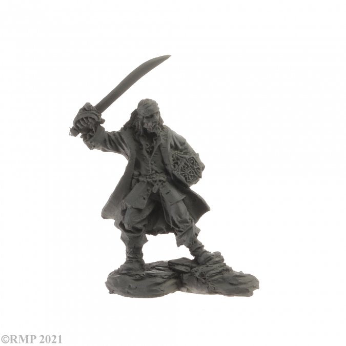 Reaper Bones 01623 Salvador Crowley, Freebooter | GrognardGamesBatavia