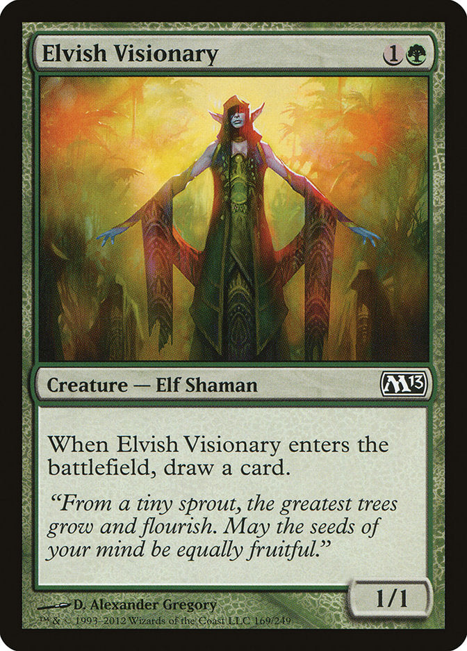 Elvish Visionary [Magic 2013] | GrognardGamesBatavia