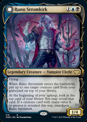 Runo Stromkirk // Krothuss, Lord of the Deep (Showcase Fang Frame) [Innistrad: Crimson Vow] | GrognardGamesBatavia