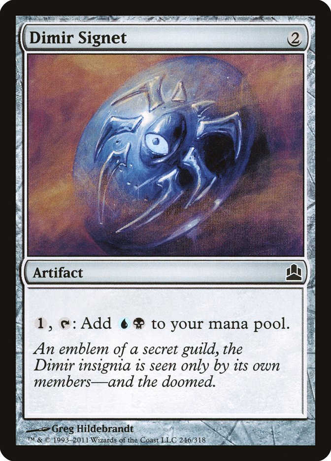 Dimir Signet [Commander 2011] | GrognardGamesBatavia