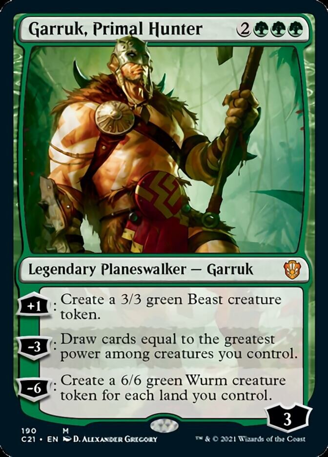 Garruk, Primal Hunter [Commander 2021] | GrognardGamesBatavia