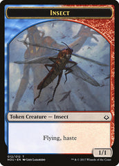 Dreamstealer // Insect Double-Sided Token [Hour of Devastation Tokens] | GrognardGamesBatavia