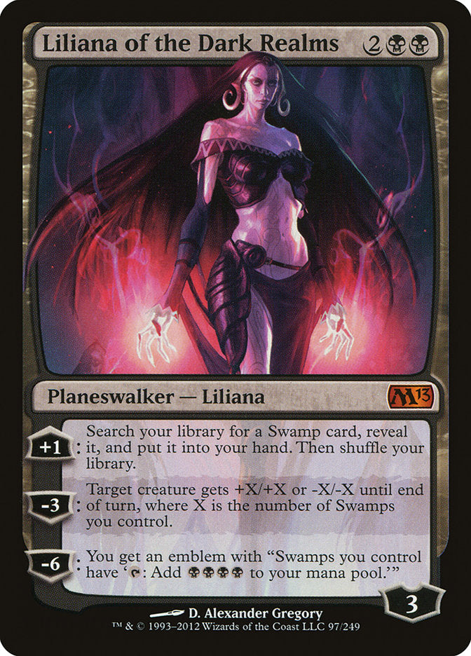 Liliana of the Dark Realms [Magic 2013] | GrognardGamesBatavia