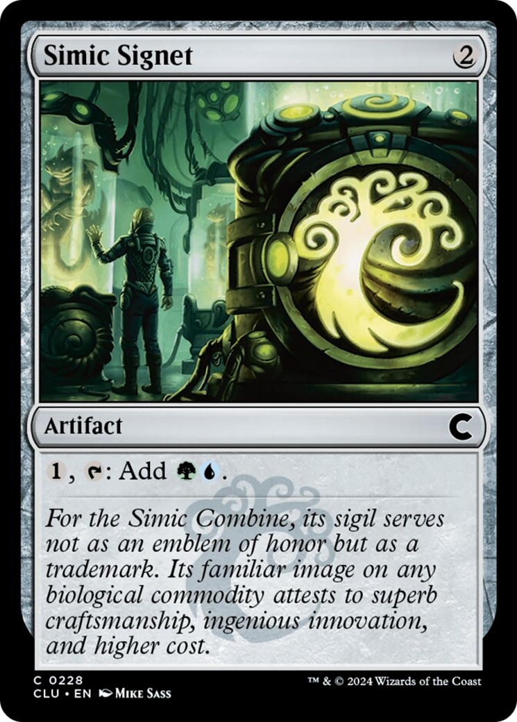 Simic Signet [Ravnica: Clue Edition] | GrognardGamesBatavia