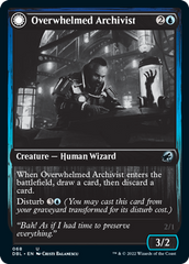 Overwhelmed Archivist // Archive Haunt [Innistrad: Double Feature] | GrognardGamesBatavia