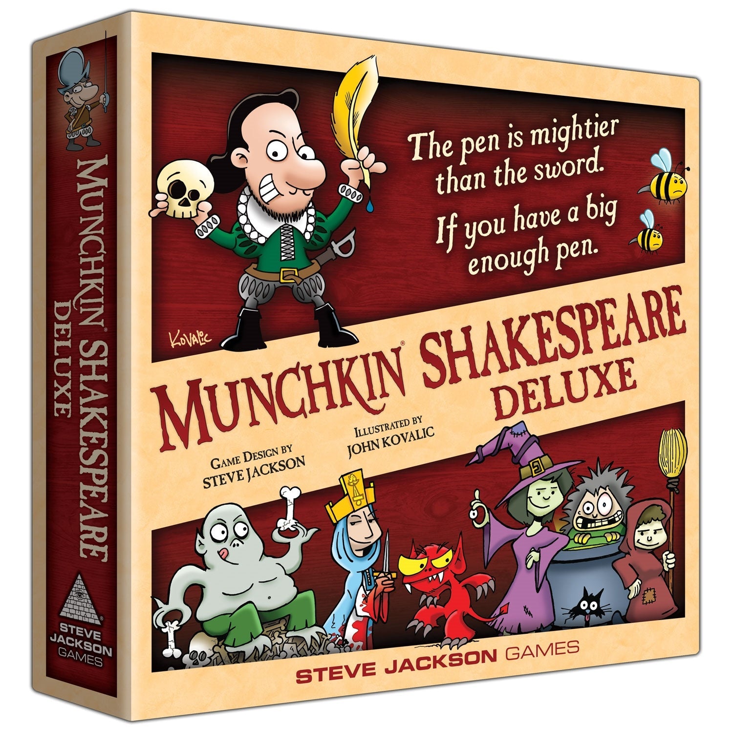 Munchkin Shakespeare Deluxe | GrognardGamesBatavia