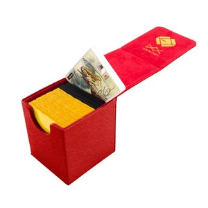 Dex Protection Creation Small Deck Box - Red | GrognardGamesBatavia