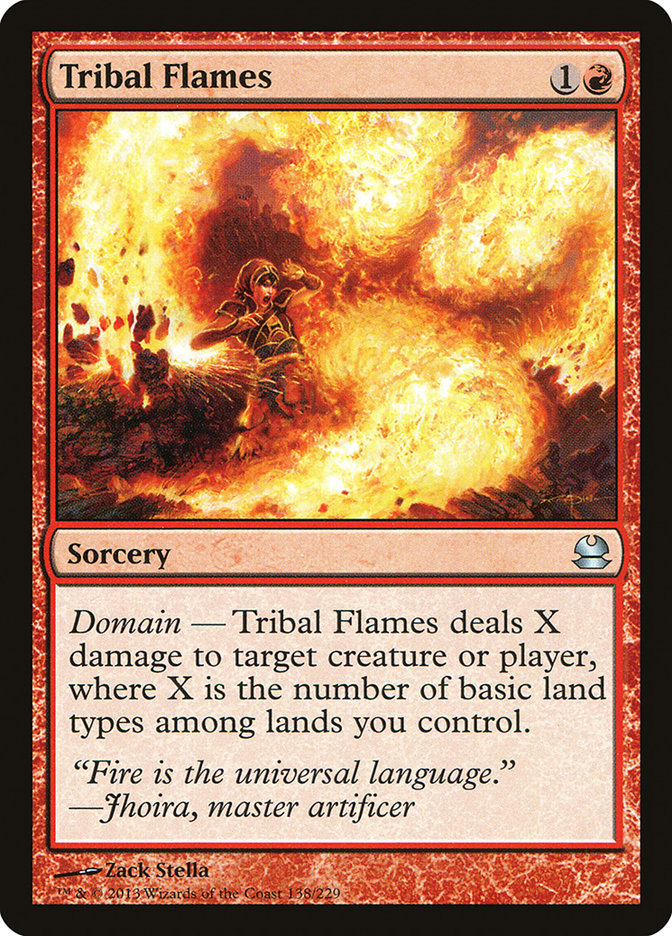 Tribal Flames [Modern Masters] | GrognardGamesBatavia