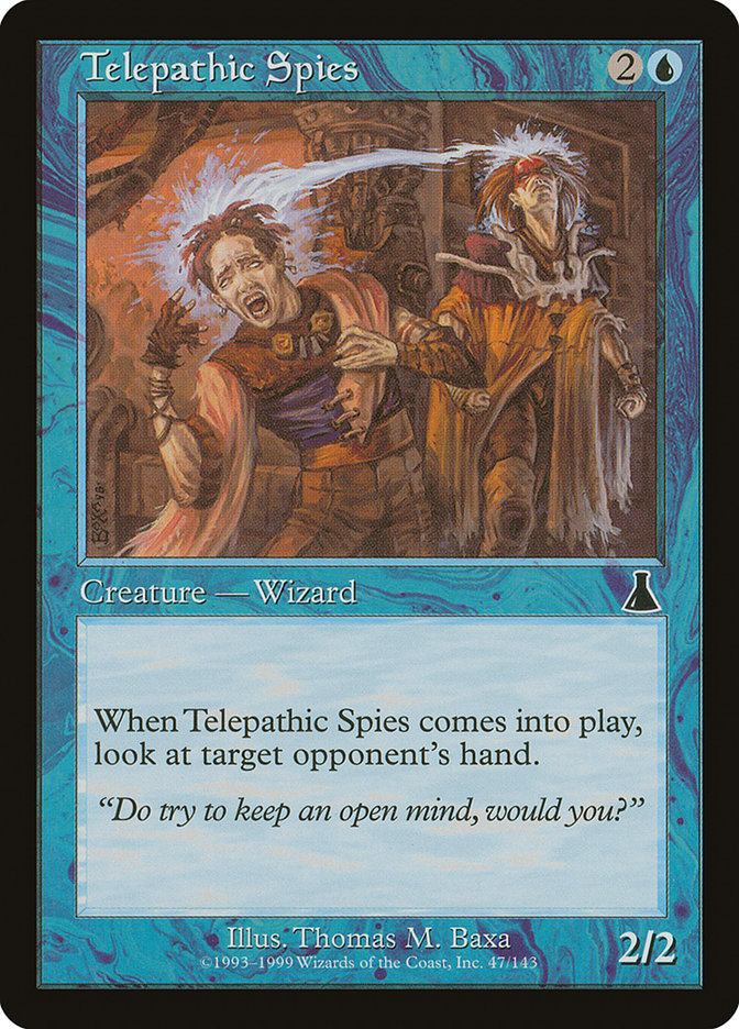 Telepathic Spies [Urza's Destiny] | GrognardGamesBatavia