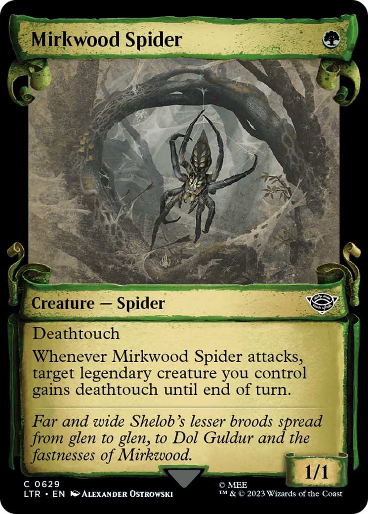 Mirkwood Spider [The Lord of the Rings: Tales of Middle-Earth Showcase Scrolls] | GrognardGamesBatavia