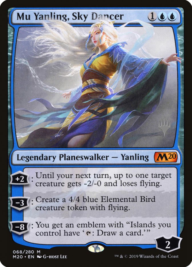 Mu Yanling, Sky Dancer (Promo Pack) [Core Set 2020 Promos] | GrognardGamesBatavia