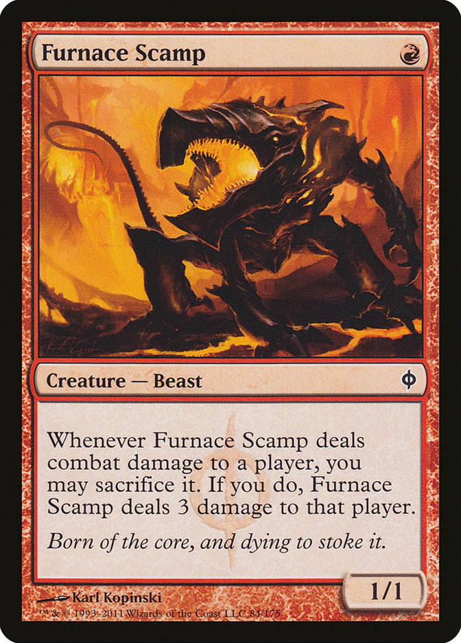 Furnace Scamp [New Phyrexia] | GrognardGamesBatavia