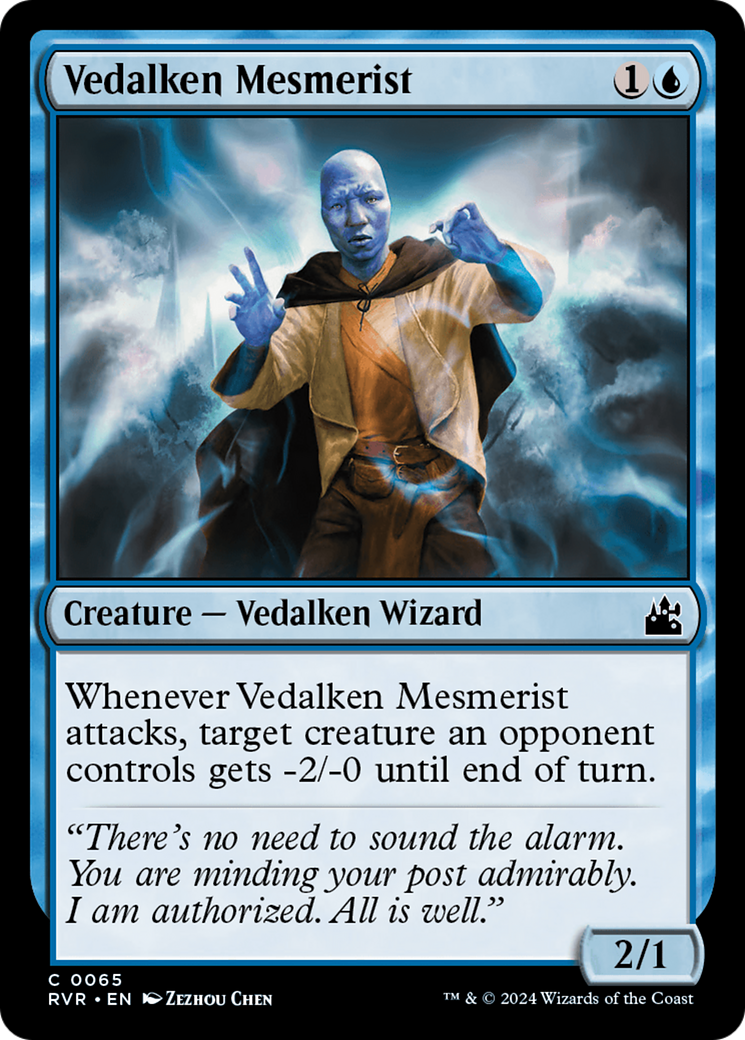 Vedalken Mesmerist [Ravnica Remastered] | GrognardGamesBatavia