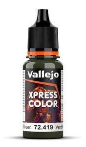 Vallejo Xpress Color 72.419 Plague Green | GrognardGamesBatavia