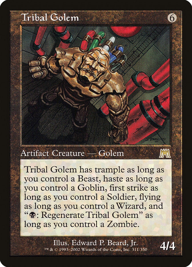 Tribal Golem [Onslaught] | GrognardGamesBatavia