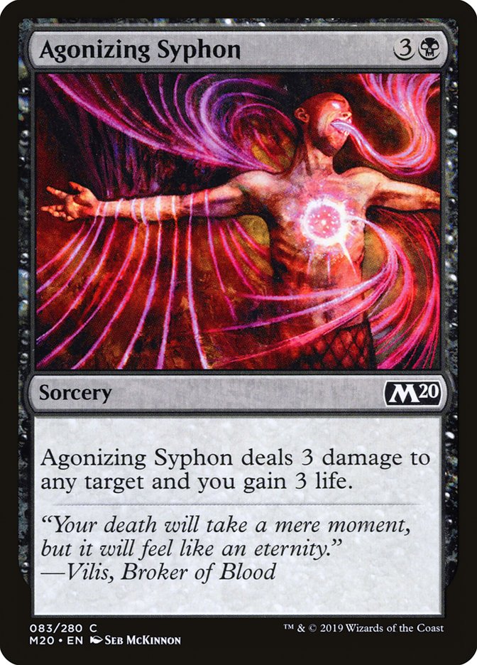 Agonizing Syphon [Core Set 2020] | GrognardGamesBatavia