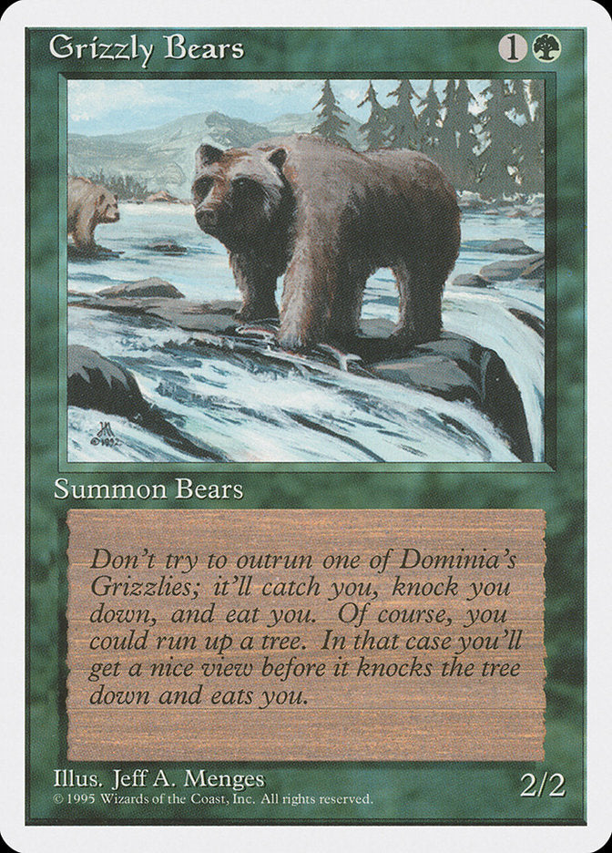 Grizzly Bears [Fourth Edition] | GrognardGamesBatavia