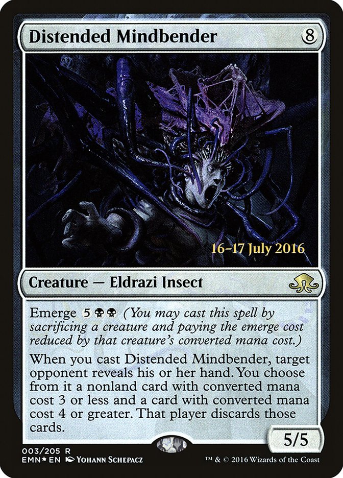 Distended Mindbender [Eldritch Moon Prerelease Promos] | GrognardGamesBatavia