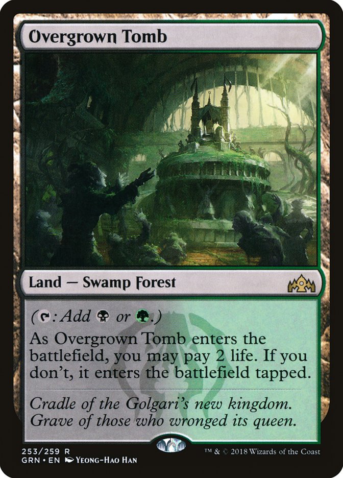 Overgrown Tomb [Guilds of Ravnica] | GrognardGamesBatavia