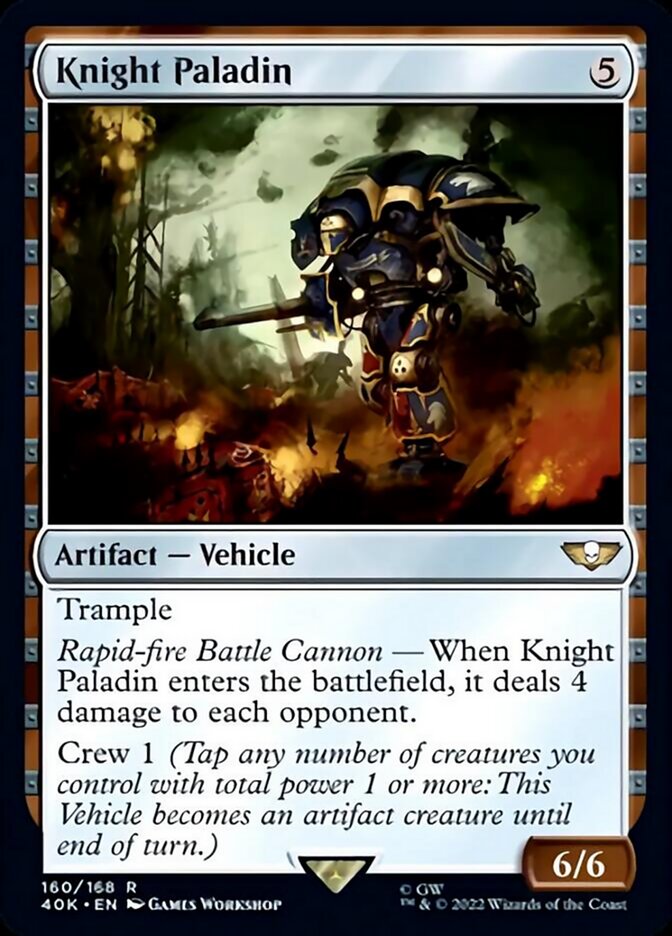 Knight Paladin [Universes Beyond: Warhammer 40,000] | GrognardGamesBatavia