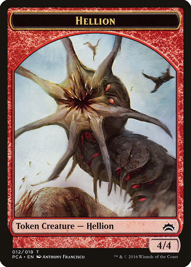 Hellion Token [Planechase Anthology Tokens] | GrognardGamesBatavia