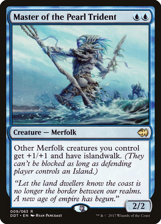 Master of the Pearl Trident [Duel Decks: Merfolk vs. Goblins] | GrognardGamesBatavia