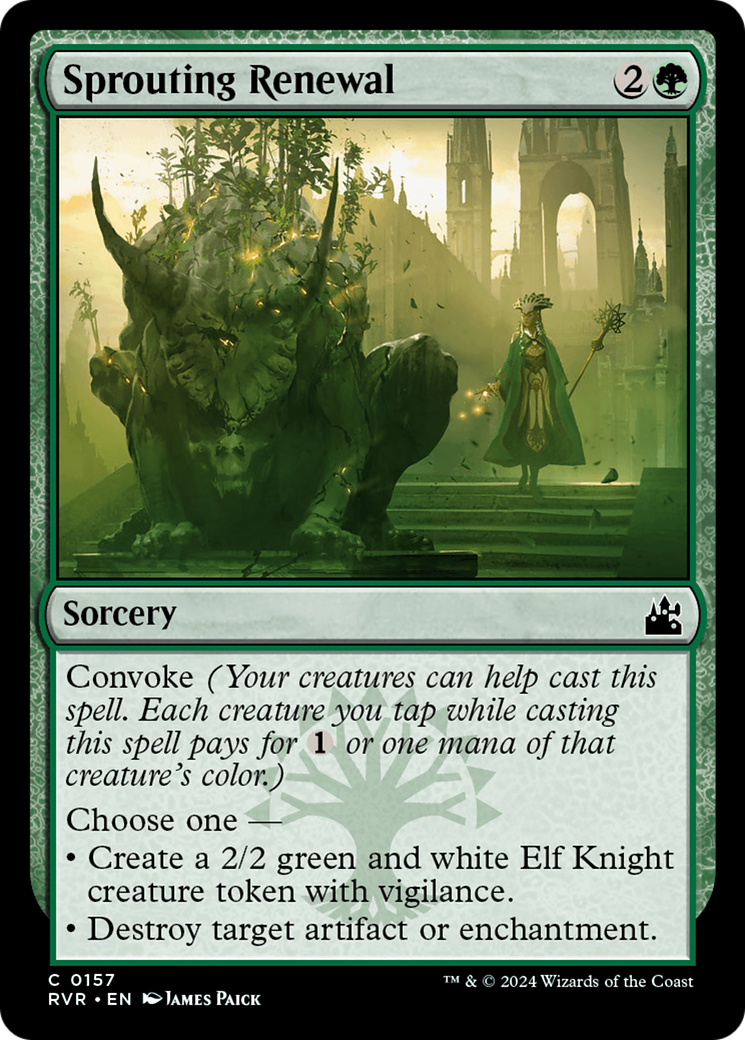 Sprouting Renewal [Ravnica Remastered] | GrognardGamesBatavia