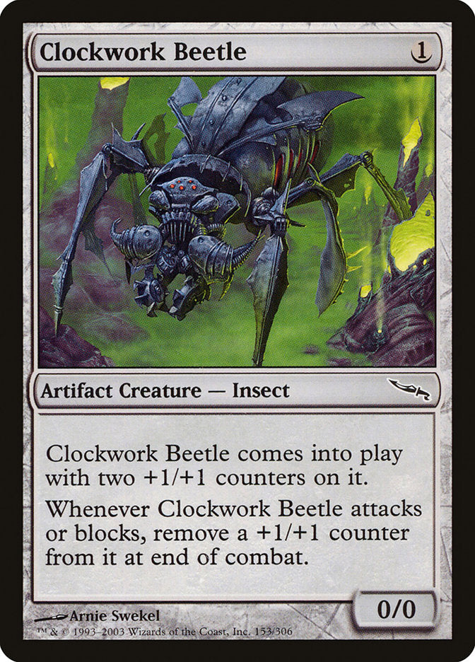 Clockwork Beetle [Mirrodin] | GrognardGamesBatavia