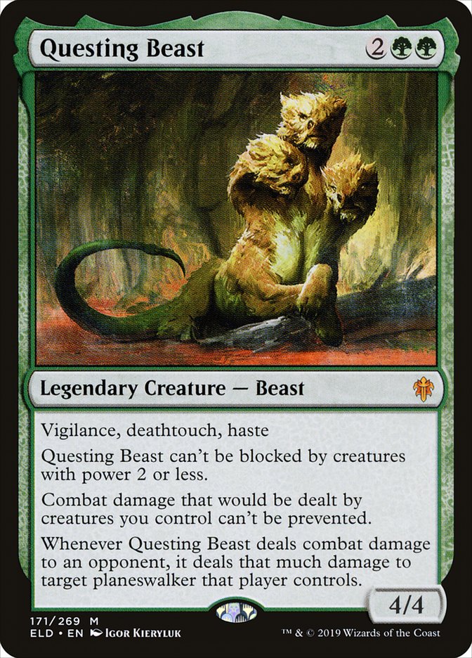 Questing Beast [Throne of Eldraine] | GrognardGamesBatavia