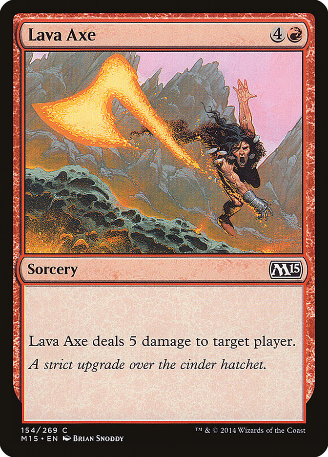 Lava Axe [Magic 2015] | GrognardGamesBatavia