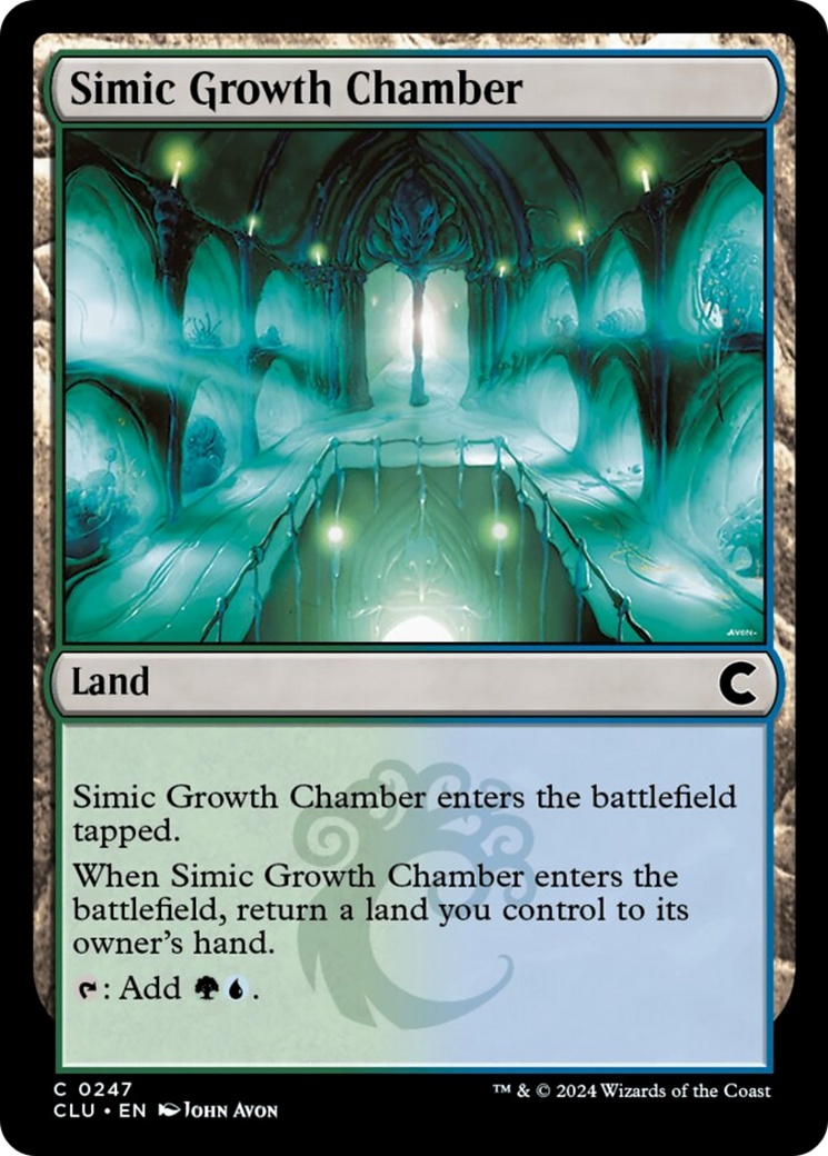 Simic Growth Chamber [Ravnica: Clue Edition] | GrognardGamesBatavia