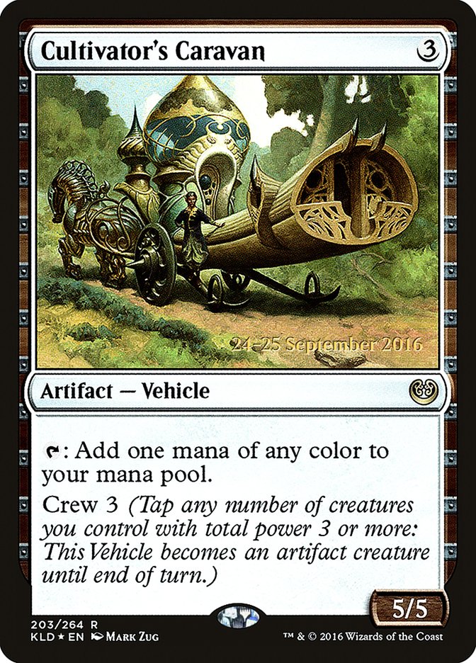 Cultivator's Caravan [Kaladesh Prerelease Promos] | GrognardGamesBatavia