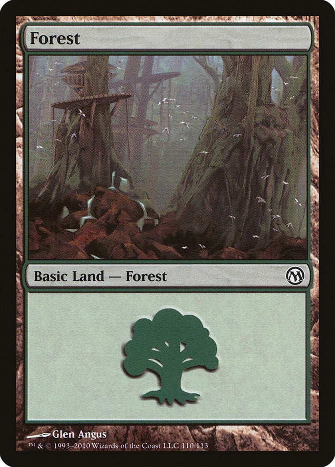 Forest (110) [Duels of the Planeswalkers] | GrognardGamesBatavia