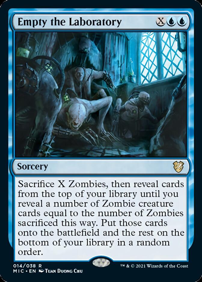 Empty the Laboratory [Innistrad: Midnight Hunt Commander] | GrognardGamesBatavia