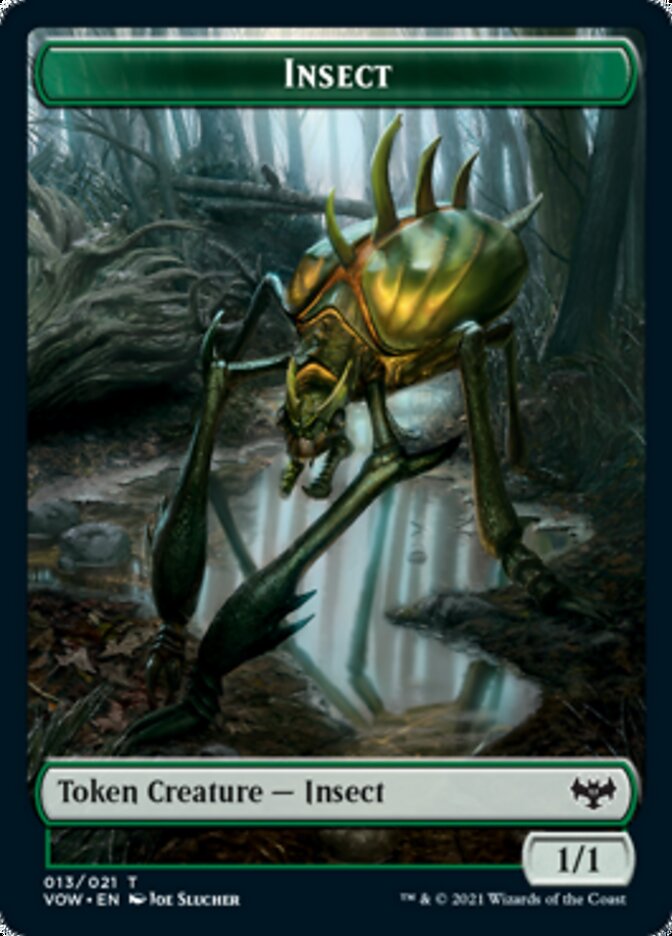 Insect Token [Innistrad: Crimson Vow Tokens] | GrognardGamesBatavia