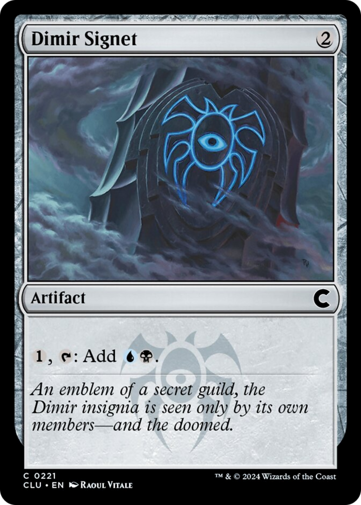 Dimir Signet [Ravnica: Clue Edition] | GrognardGamesBatavia