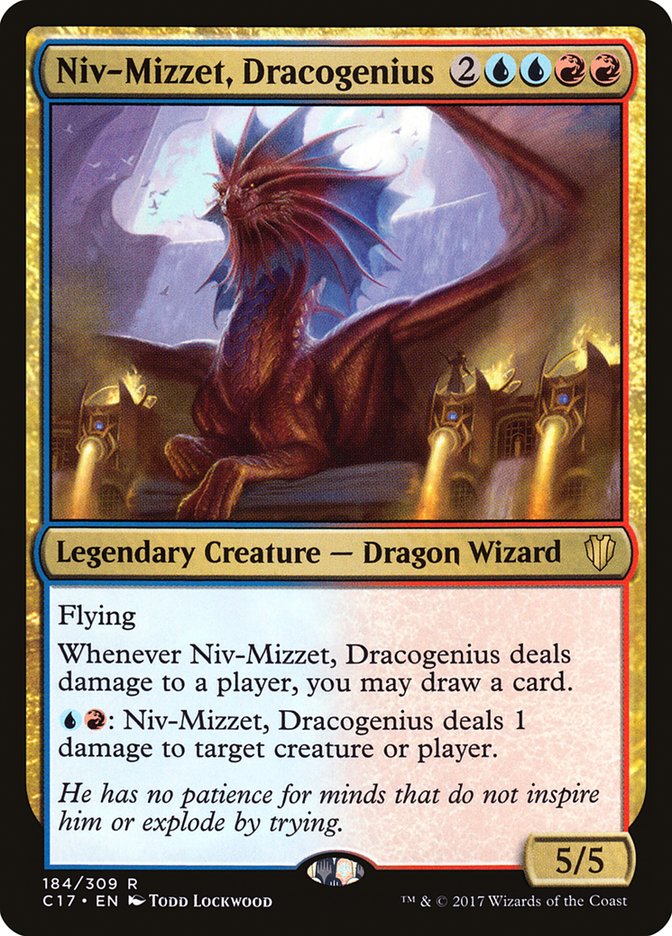 Niv-Mizzet, Dracogenius [Commander 2017] | GrognardGamesBatavia