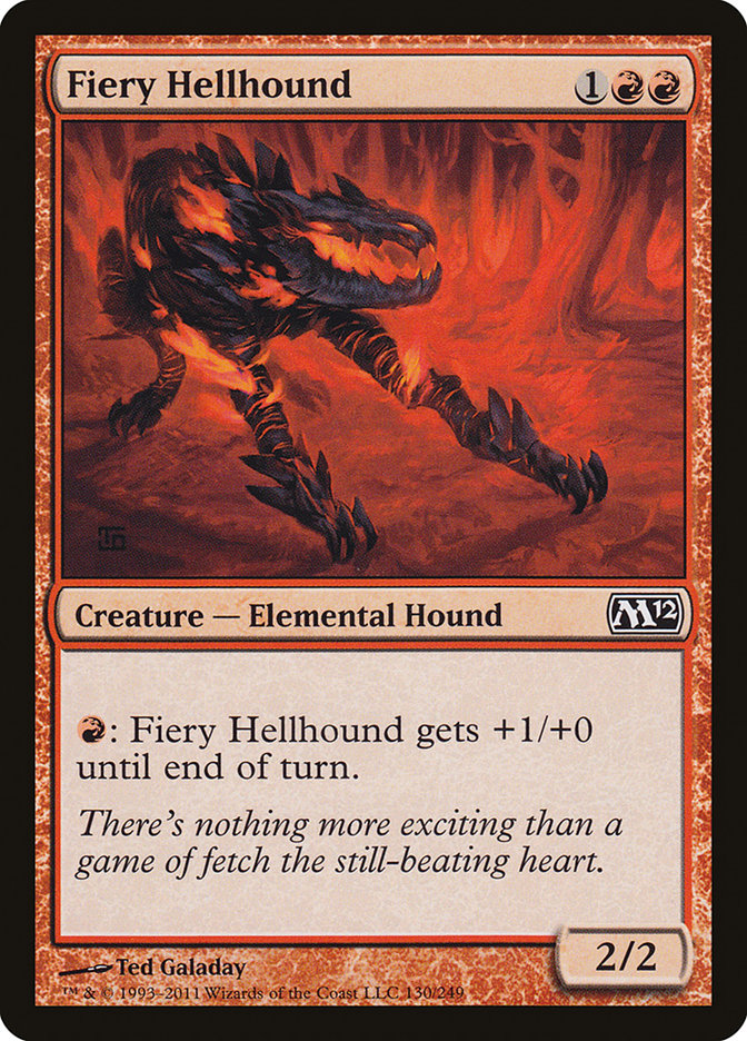 Fiery Hellhound [Magic 2012] | GrognardGamesBatavia