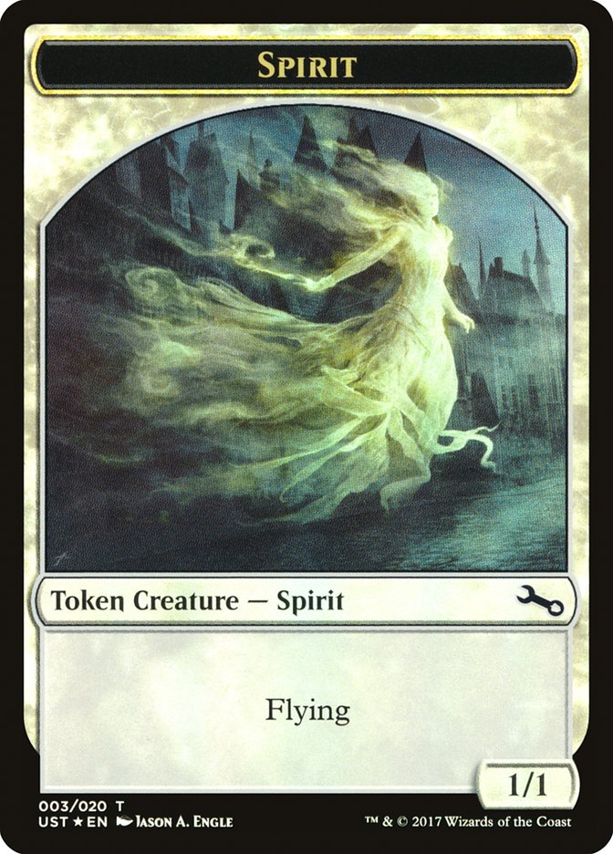 Spirit (003) // Spirit Double-Sided Token [Unstable Tokens] | GrognardGamesBatavia