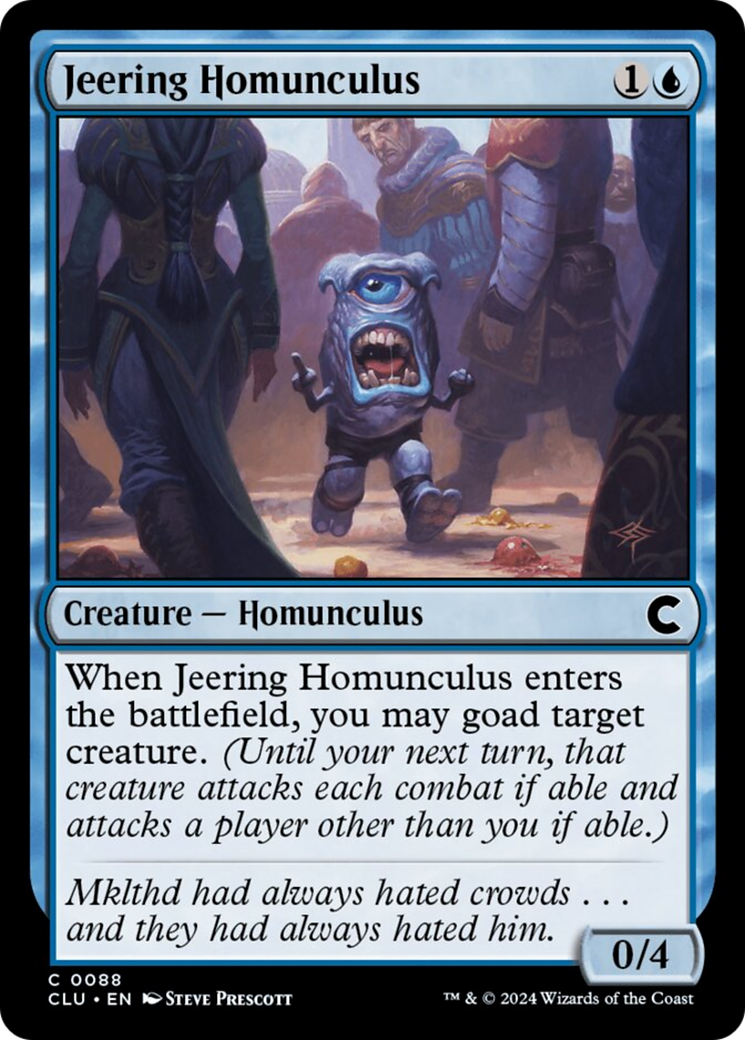 Jeering Homunculus [Ravnica: Clue Edition] | GrognardGamesBatavia