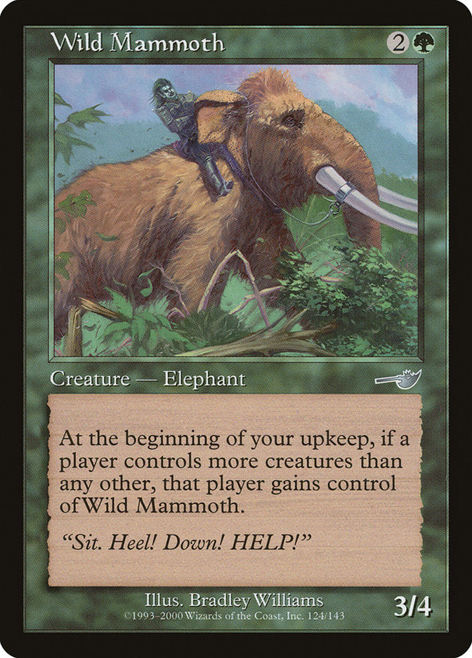 Wild Mammoth [Nemesis] | GrognardGamesBatavia