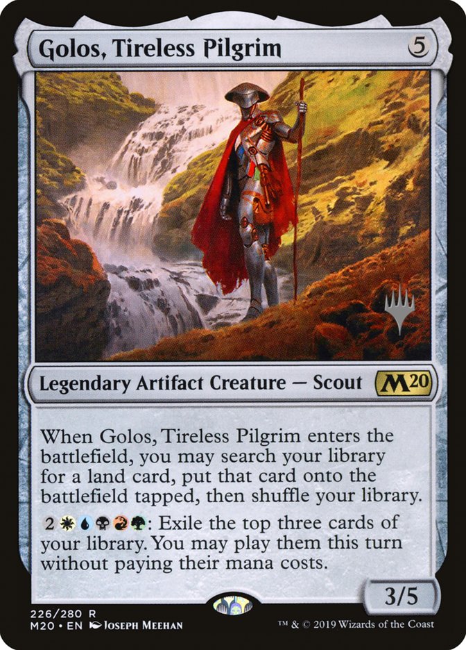 Golos, Tireless Pilgrim (Promo Pack) [Core Set 2020 Promos] | GrognardGamesBatavia