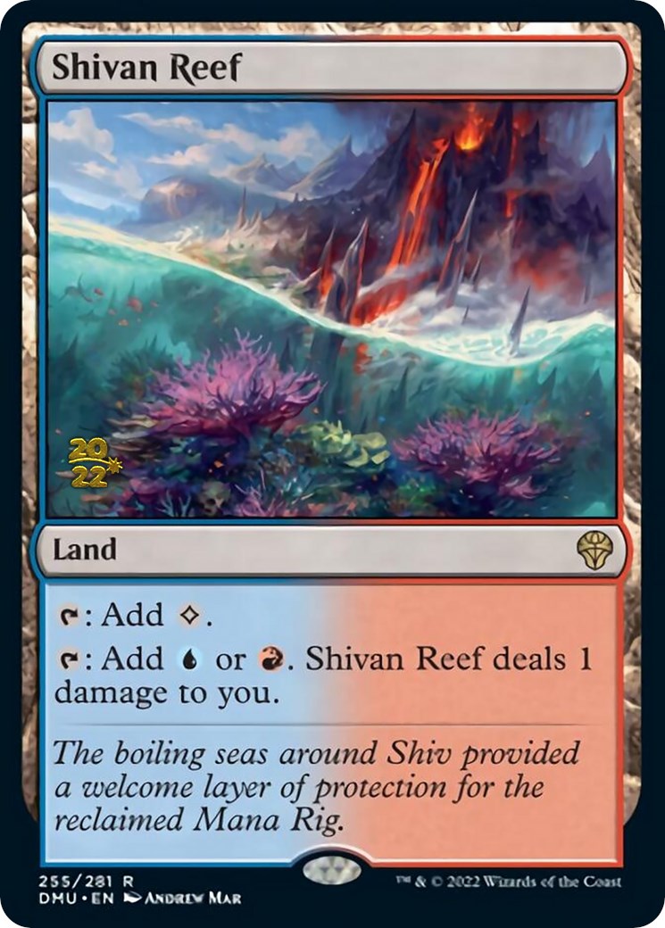 Shivan Reef [Dominaria United Prerelease Promos] | GrognardGamesBatavia