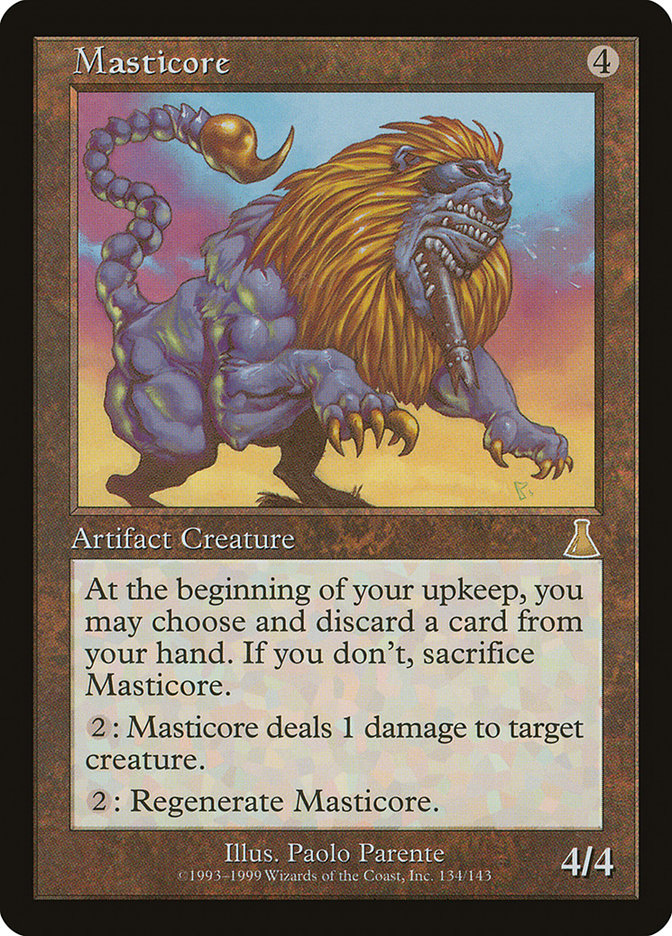 Masticore [Urza's Destiny] | GrognardGamesBatavia