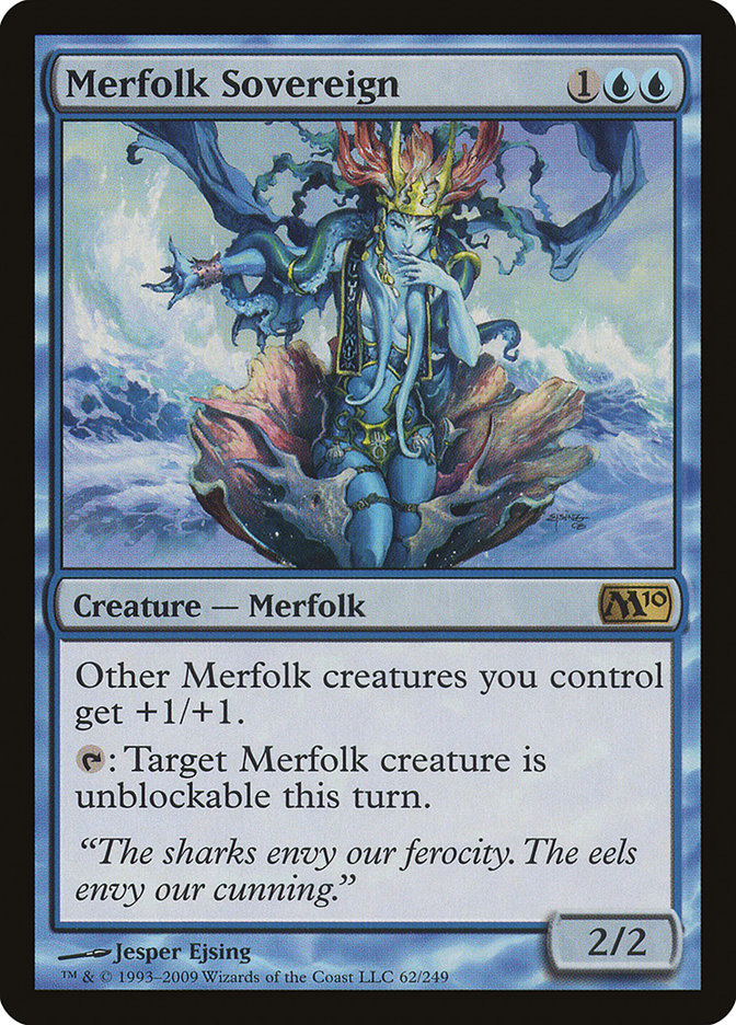 Merfolk Sovereign [Magic 2010] | GrognardGamesBatavia