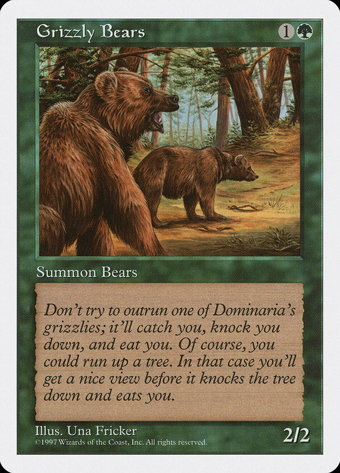 Grizzly Bears [Fifth Edition] | GrognardGamesBatavia